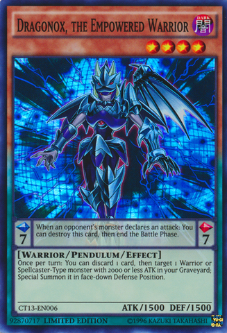 Dragonox, le Guerrier Renforcé [CT13-FR006] Super Rare