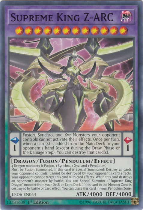 Rey Supremo Z-ARC [LED6-EN054] Común