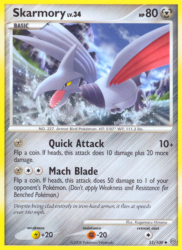 Skarmory (51/100) [Diamond & Pearl: Frente Tormenta]