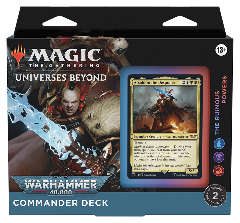 Warhammer 40,000 - Deck Commandant (Les Pouvoirs Ruineux)