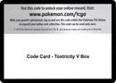 Image for Code Card - Toxtricity V Box - Pokemon