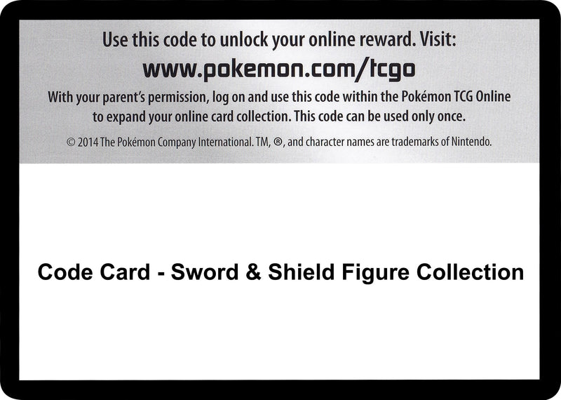 Image for Code Card - Sword & Shield Figure Collection - Pokemon
