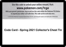 Image for Code Card - Spring 2021 Collector's Chest Tin - Pokemon