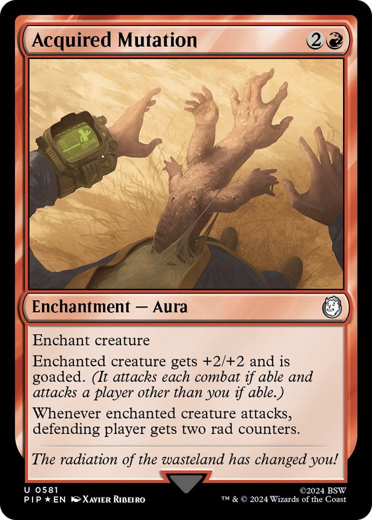 Mutation acquise (Surge Foil) [Fallout]