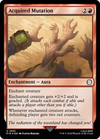 Mutation acquise (Surge Foil) [Fallout]