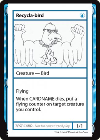 Oiseau-recycleur (édition 2021) [Cartes de test d'extension mystère]
