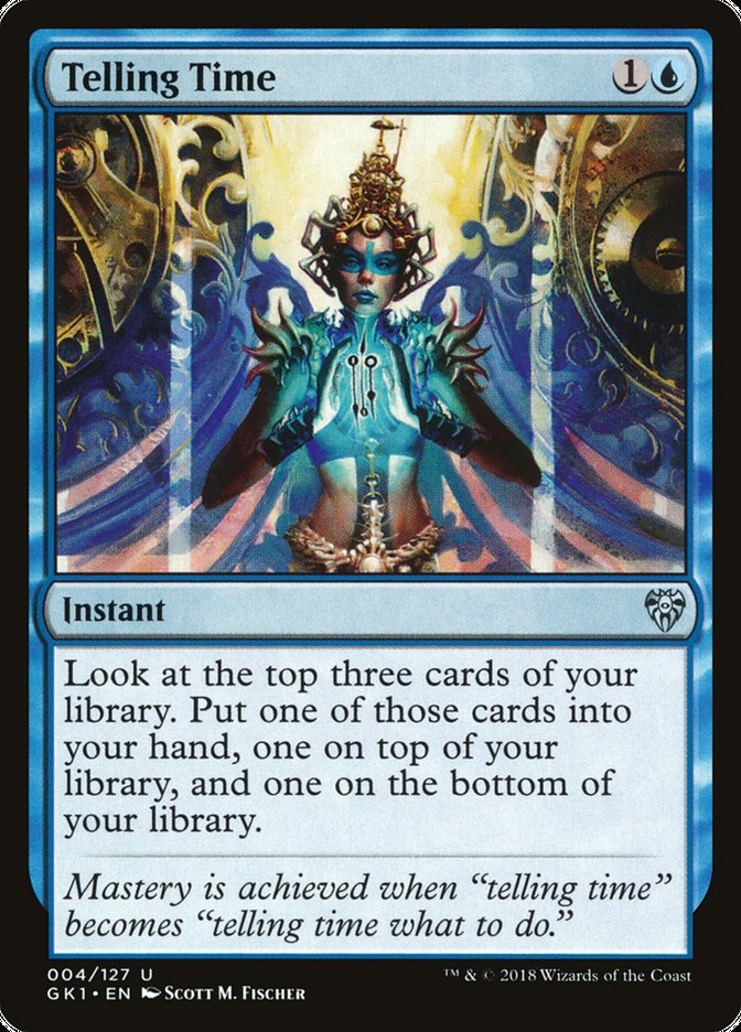 Raconter l'heure [Kit de guilde Guildes de Ravnica]