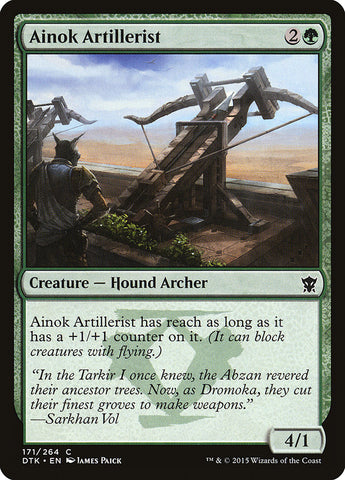 Artillero Ainok [Dragones de Tarkir]
