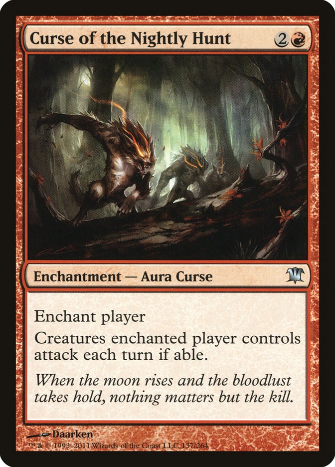 Malédiction de la Traque nocturne [Innistrad]