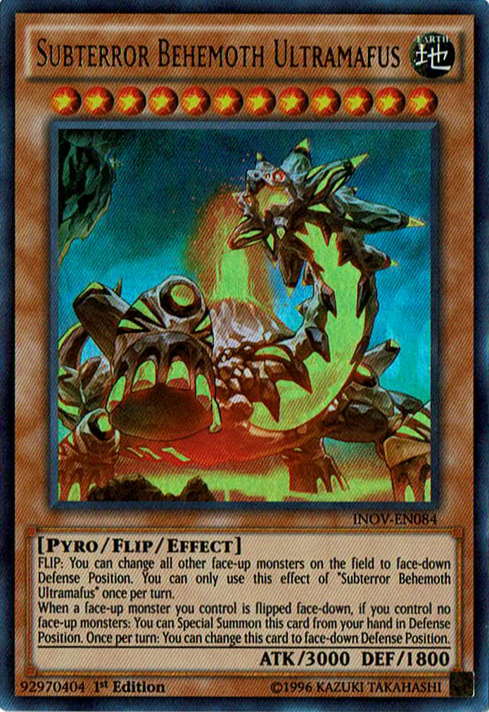 Béhémoth Subterreur Ultramafus [INOV-FR084] Ultra Rare
