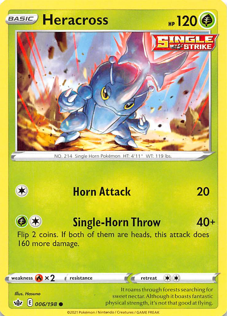 Scarhino (006/198) [Épée et Bouclier : Règne de Glace]