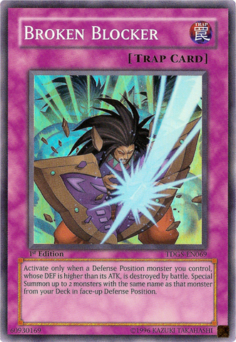 Bloqueador Roto [TDGS-EN069] Súper Rara