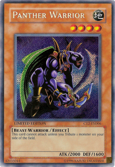 Guerrier Panthère [CT2-FR006] Secret Rare