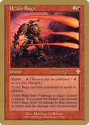 Rabia de Urza (Tom van de Logt) [Mazo del Campeonato Mundial 2001]