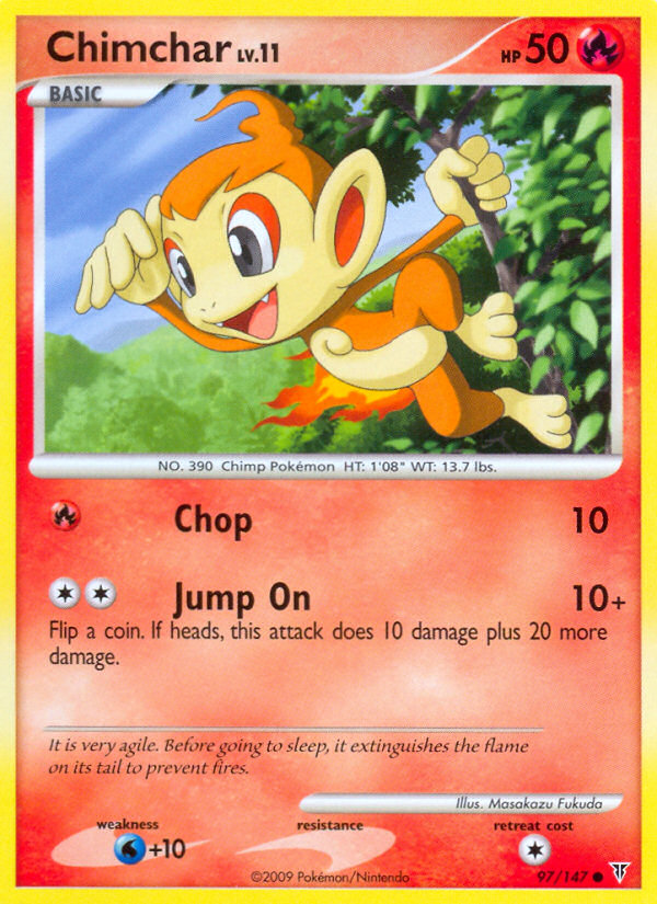 Chimchar (97/147) [Platine : Vainqueurs Suprêmes]