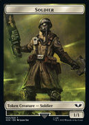Soldat (004) // Jeton double face Arco-Flagellant (Surge Foil) [Jetons Warhammer 40,000]