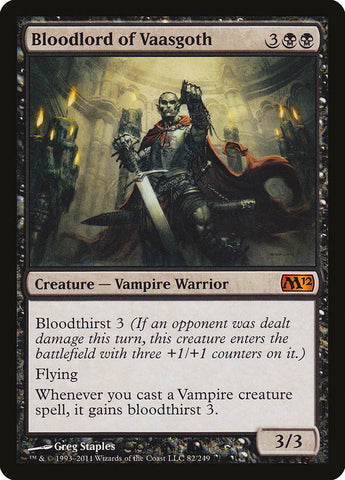 Señor de la sangre de Vaasgoth [Magic 2012]