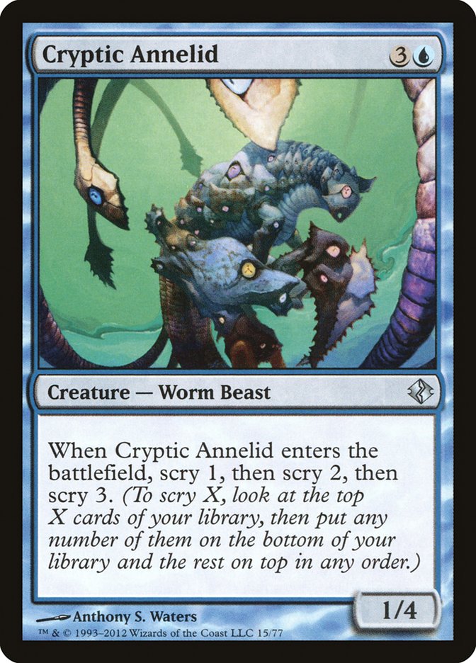 Annelide cryptique [Duel Decks: Venser vs. Koth]