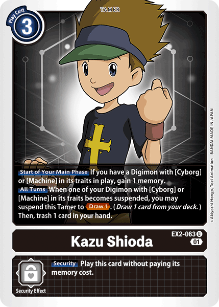 Kazu Shioda [EX2-063] [Peligro Digital]