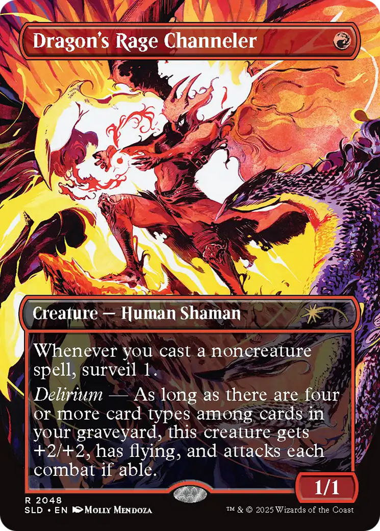 Canalisateur de rage draconique (2048) (Rainbow Foil) [Secret Lair Drop Series]
