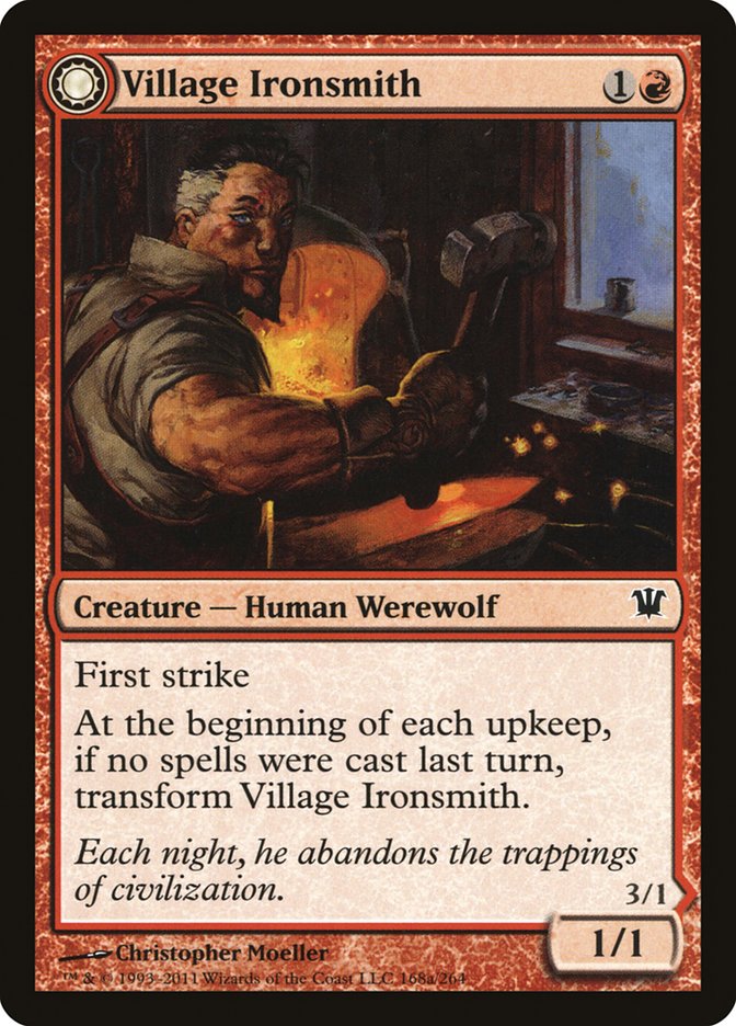 Forgeron du village // Crocdéfer [Innistrad]