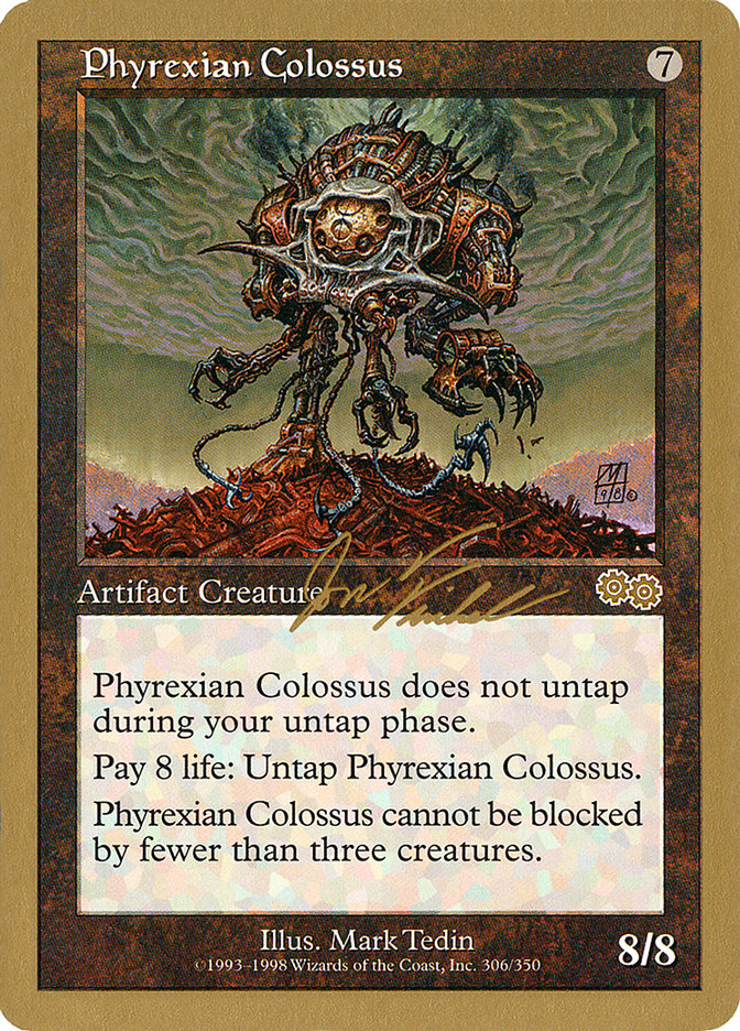 Colosse phyrexian (Jon Finkel) [Decks des Championnats du Monde 2000]