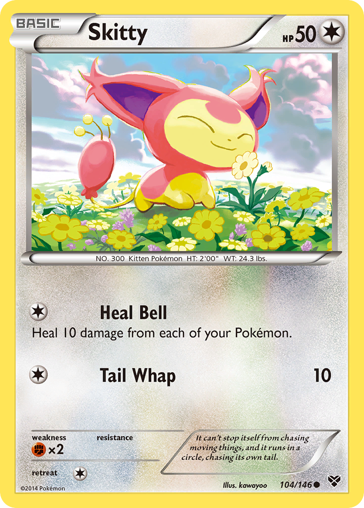 Skitty (104/146) [XY: Set de base]