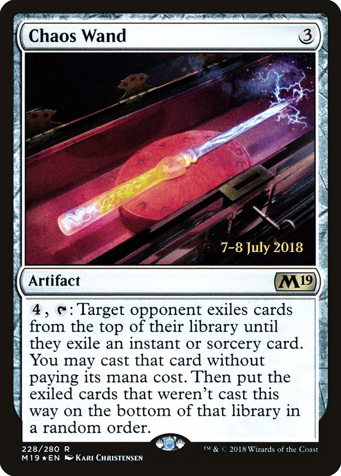 Baguette chaotique [Prerelease Promos de Core Set 2019]