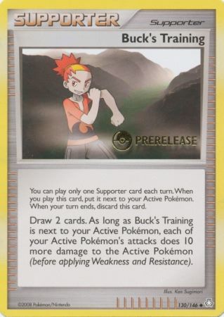 Entraînement de Bucks (130/146) (Promo avant-première) [Diamant & Perle : Éveil des légendes]