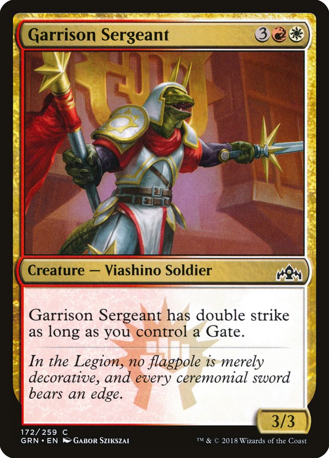 Sargento de guarnición [Gremios de Rávnica]
