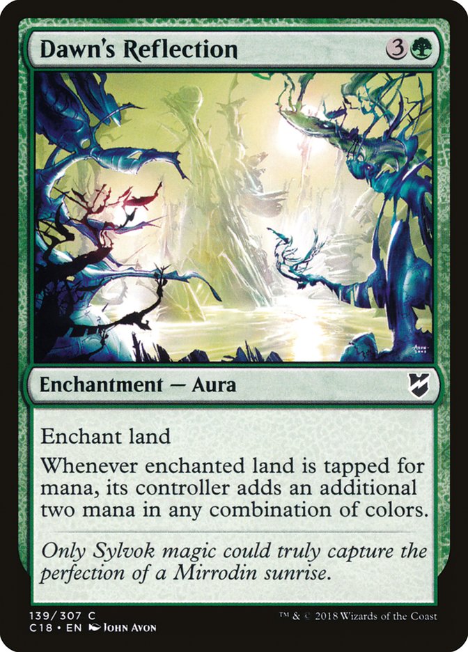 Reflet de l'aube [Commander 2018]
