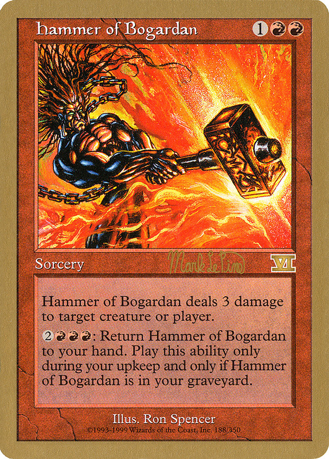 Marteau de Bogardan (Mark Le Pine) [World Championship Decks 1999]