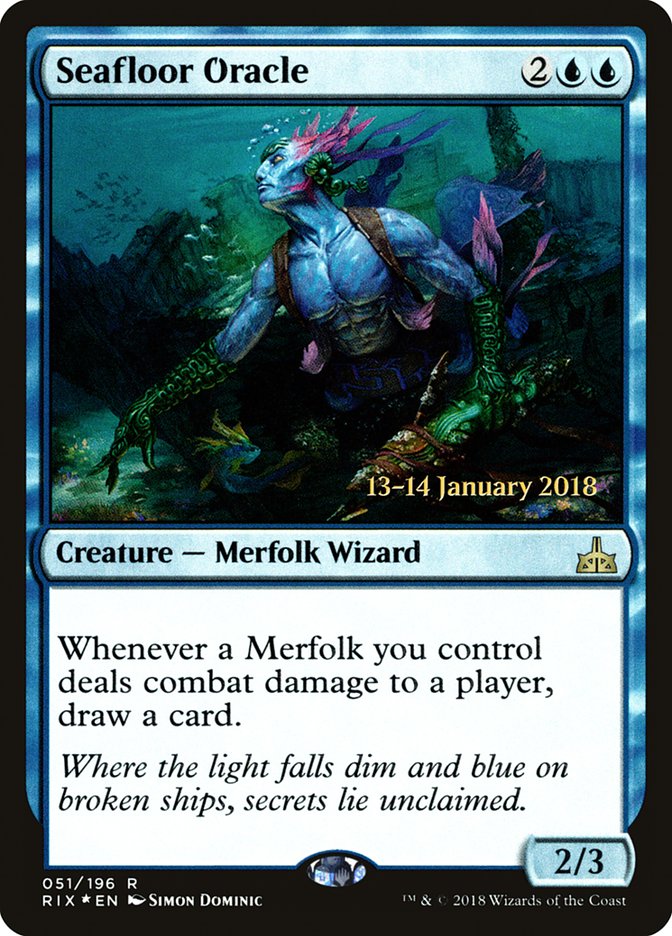 Oracle du fond des mers [Prerelease Promos Les combattants d'Ixalan]