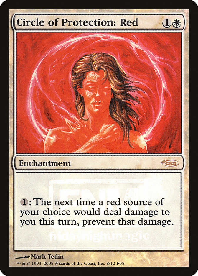 Cercle de protection : Rouge [Friday Night Magic 2005]