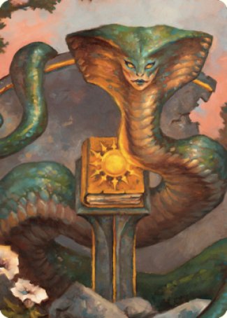 Carte artistique Naga Gardien [Commander Legends : Battle for Baldur's Gate Art Series]