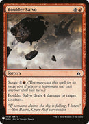 Salva de cantos rodados [Mystery Booster]