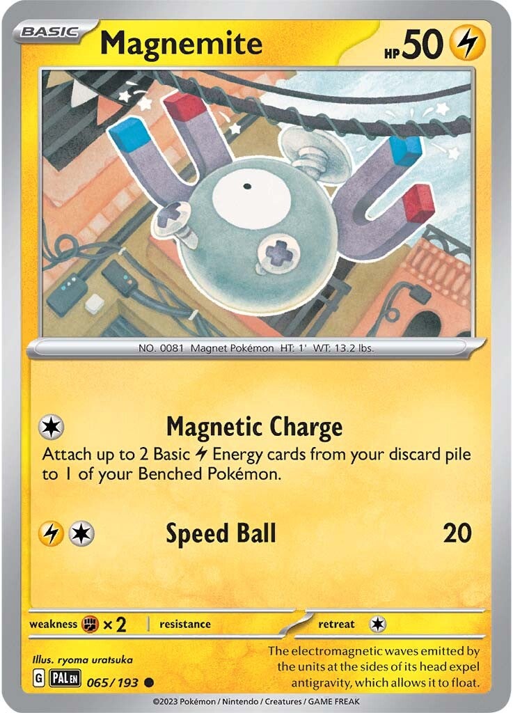Magnemite (065/193) [Escarlata y Púrpura: Evolución en Paldea]