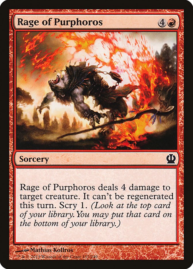 Rage de Purphoros [Theros]