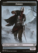 Jeton double-face Esprit // Zombie [Jetons Commander Légendes]
