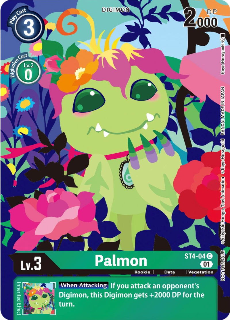 Palmon [ST4-04] (Juego de cartas del Tamer 2 Diversión Floral) [Mazo de Inicio: Promociones Giga Verde]