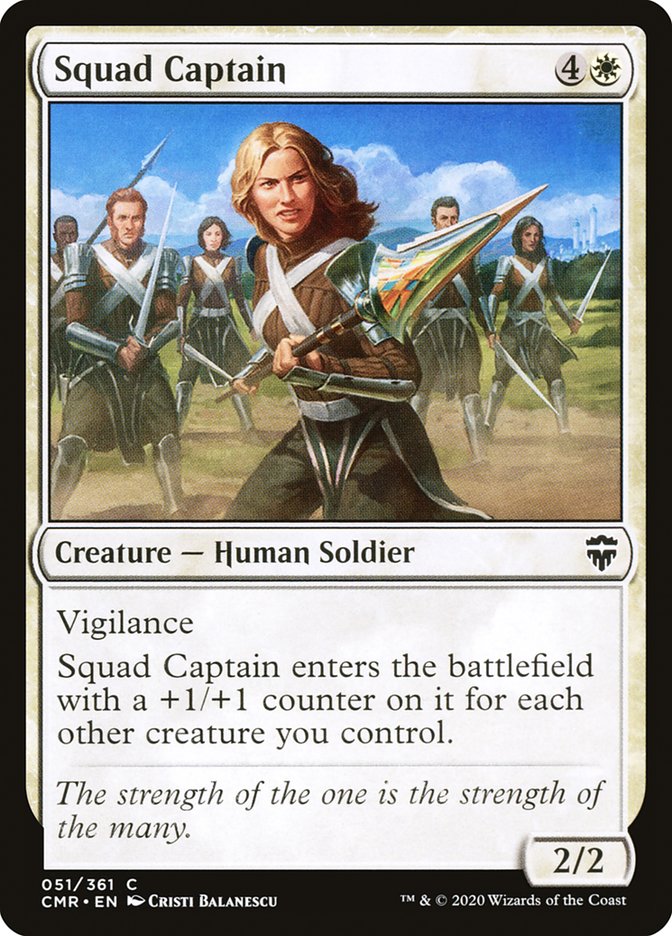 Capitán de escuadrón [Commander Legends]