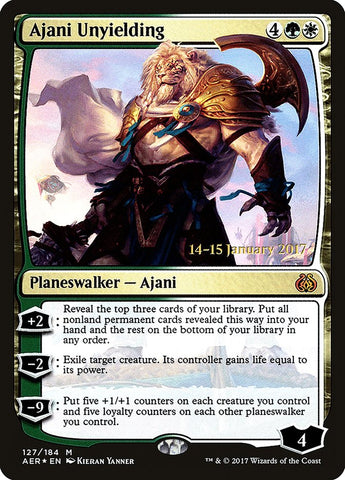 Ajani Inquebrantable [Promos de la presentación de La Revuelta del Éter]