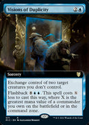 Visions de duplicité (Extended Art) [Commander Innistrad : Chasse de minuit]