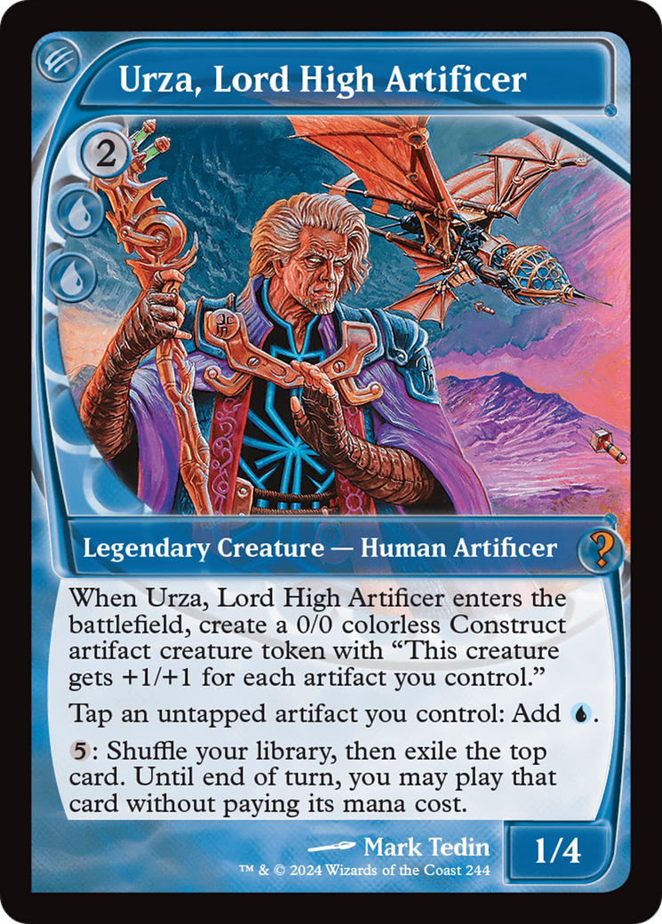 Urza, Grand artificier (Vision de l'avenir) [Mystery Booster 2]