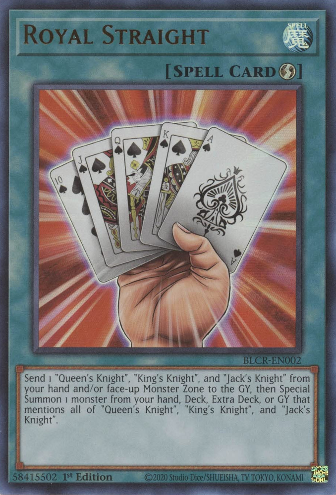 Quinte Flush Royale [BLCR-FR002] Ultra Rare