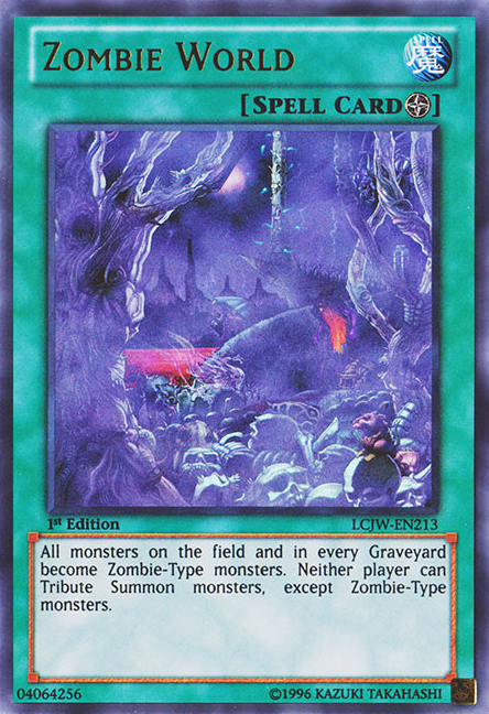 Monde Zombie [LCJW-FR213] Ultra Rare