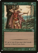 Rôdeur elfe [The List]