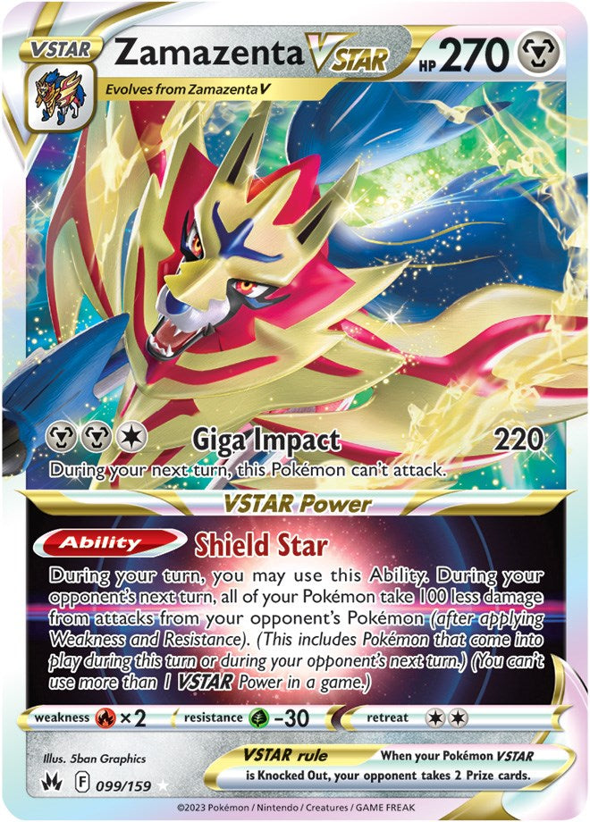 Zamazenta VSTAR (099/159) [Espada y Escudo: Cenit Supremos]
