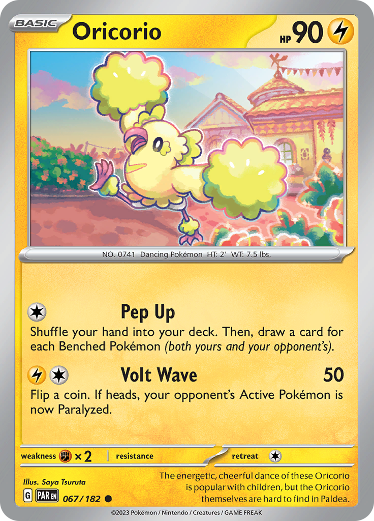 Oricorio (067/182) [Écarlate et Violet : Faille Paradoxale]