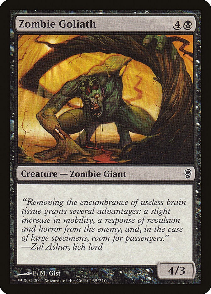 Goliath zombie [Conspiration]